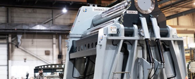 Plate Roll Bending Machine by SweBend PB3 36