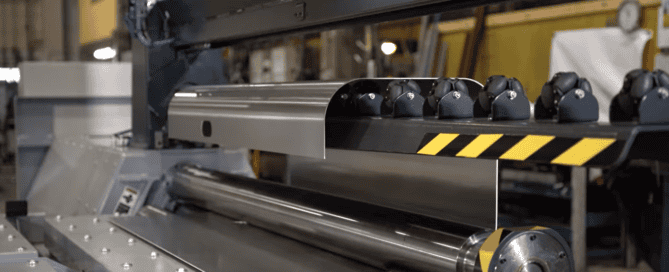 Automated Plate Roll - Sheet Metal Bender for Truck Production