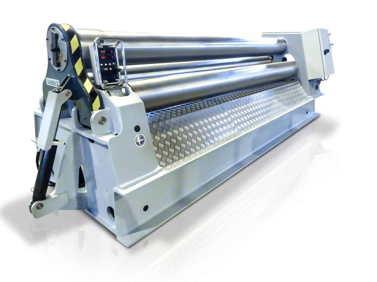 SweBend PB3-10-10 plate roll (plate bending machine) with stainless rolls